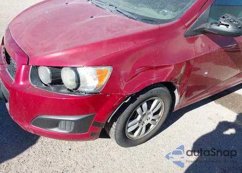 2014 Chevrolet Sonic Lt Auto из США, поврежденный, VIN 1G1JC6SG6E4113727